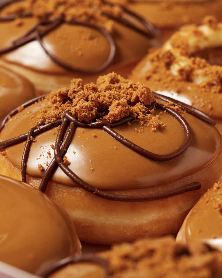 Krispy Kreme's Newest Doughnuts are Made with Biscoff Cookies The Kitchn