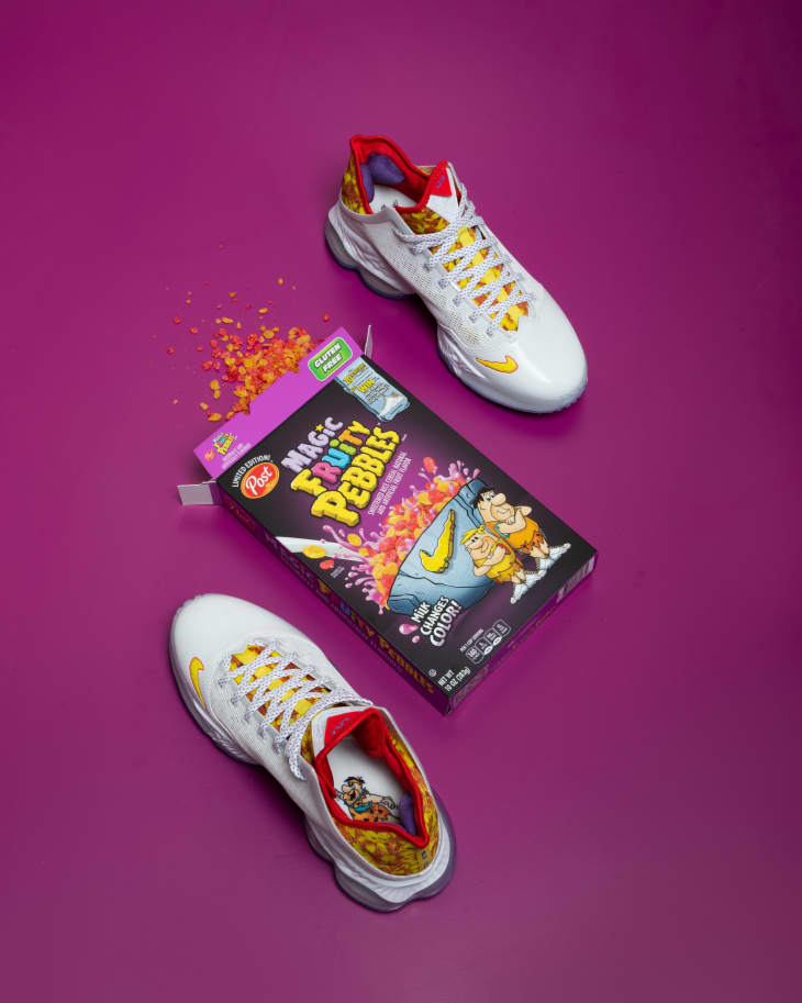 Lebron james fruity pebbles sneakers top