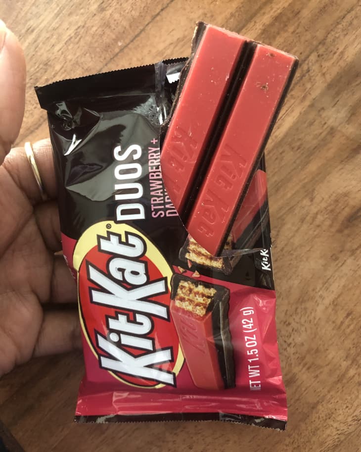 Kit Kat's New Strawberry + Dark Chocolate Flavor Is Worth a Try — Here