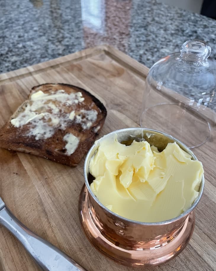 Williams Sonoma Hammered Copper Butter Keeper Review 2022 The Kitchn