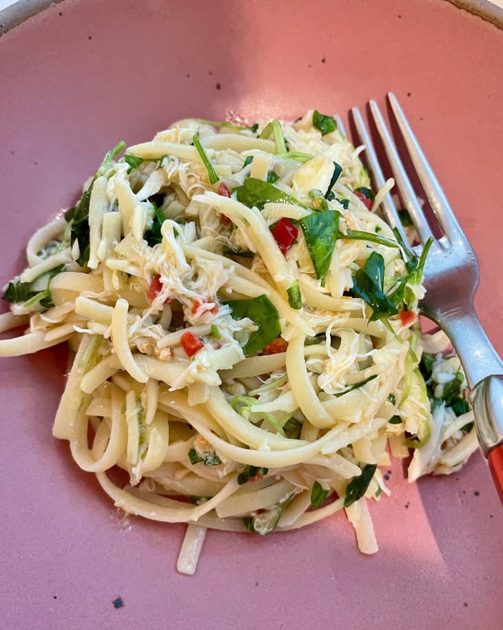 Nigella Lawson's Linguine with Crab Recipe Review The Kitchn