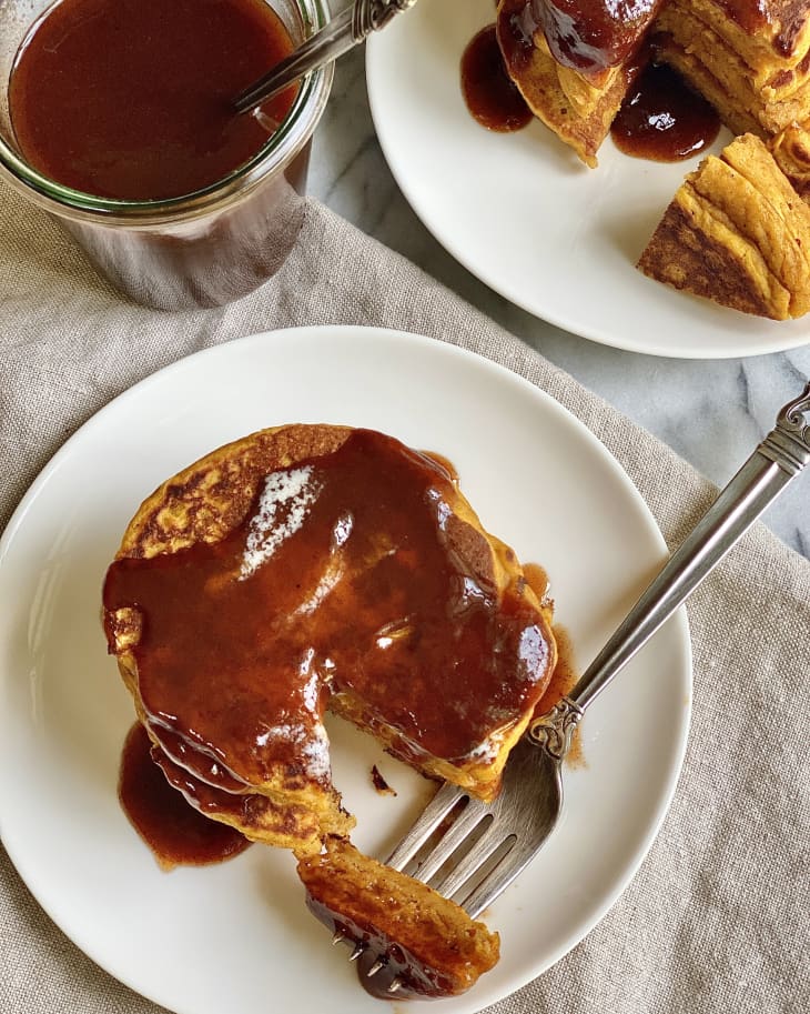 Pumpkin Pancakes Recipe (Fluffy) The Kitchn