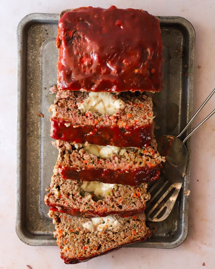 Stuffed Meatloaf Recipe (with Mozzarella) | The Kitchn