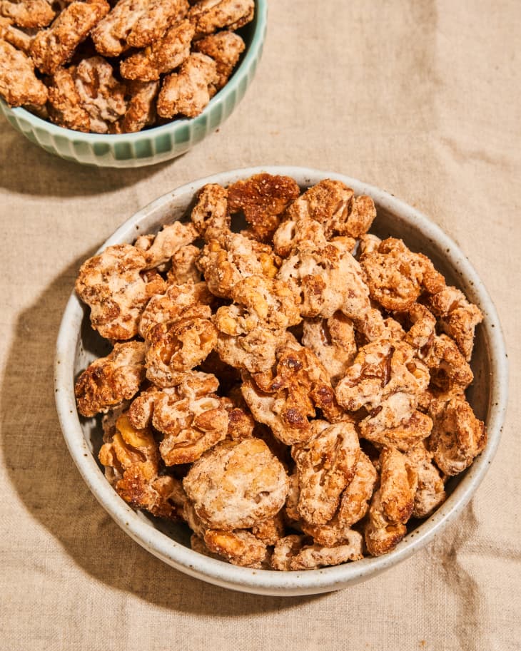 Candied Walnuts Recipe Cinnamon Sugar The Kitchn 2462