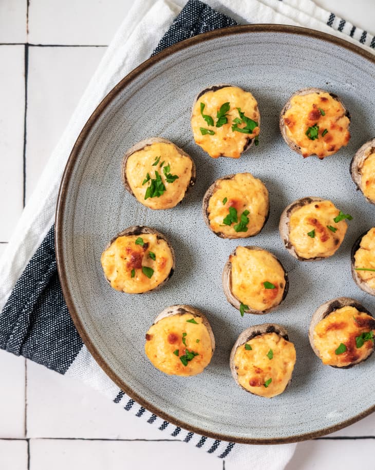Cream Cheese Stuffed Mushrooms Recipe | The Kitchn