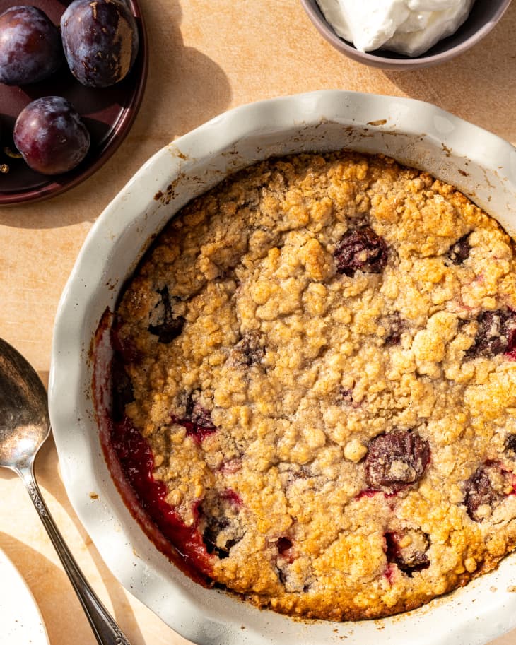 Marian Burros Plum Crumble Recipe Recipe Review The Kitchn