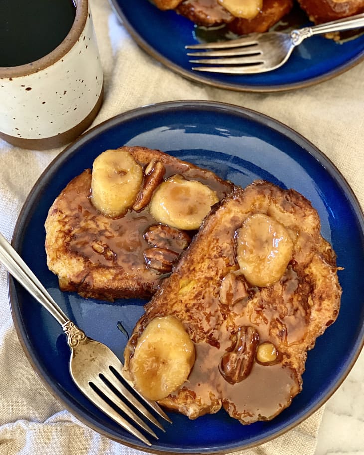 Bananas Foster French Toast Recipe The Kitchn