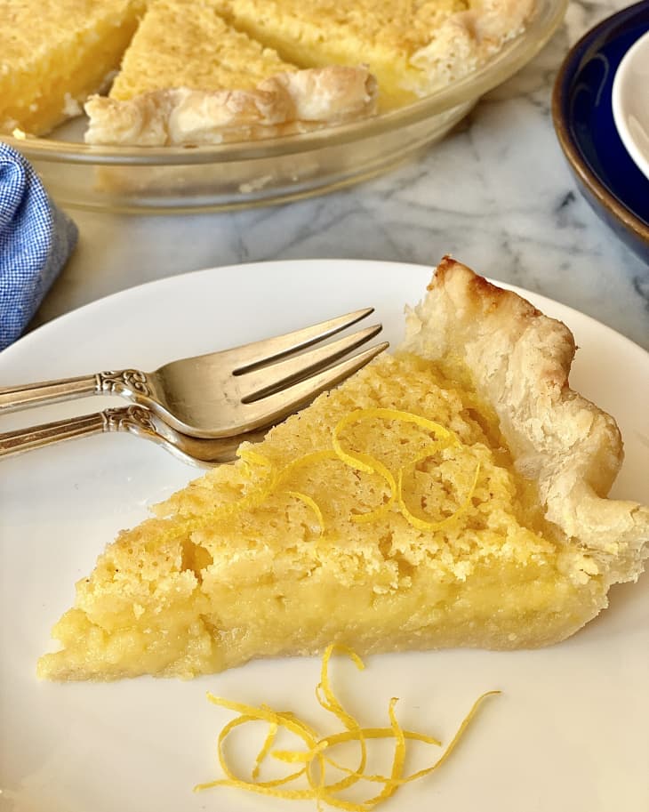 Lemon Chess PieA Dessert Of Early Virginia