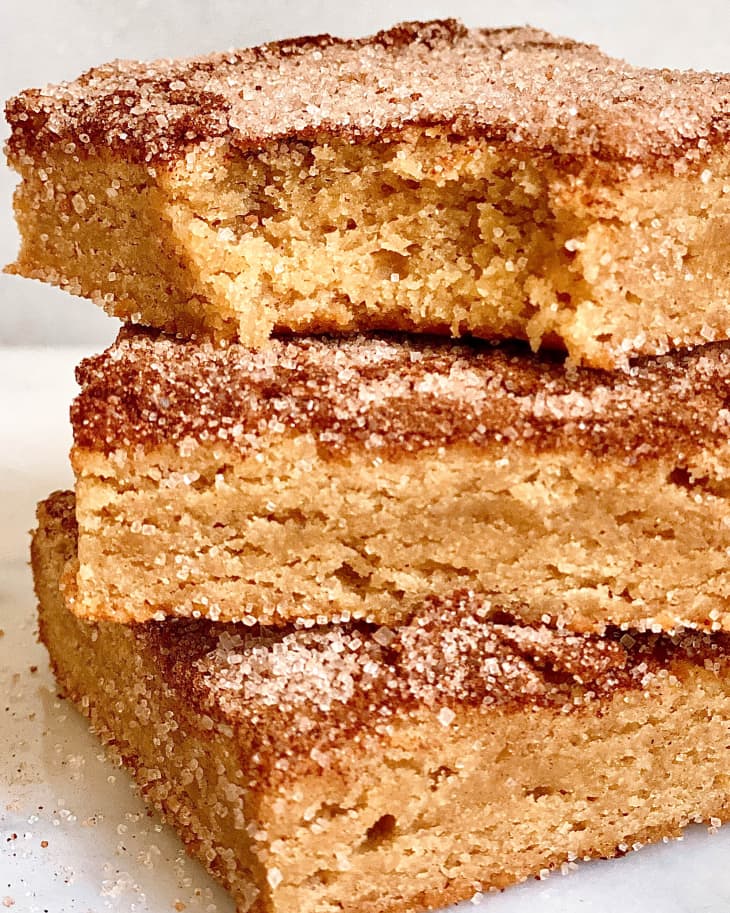 Snickerdoodle Blondies Recipe The Kitchn