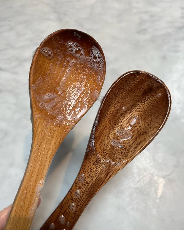 Atks Method For Cleaning Wooden Spoons 3217