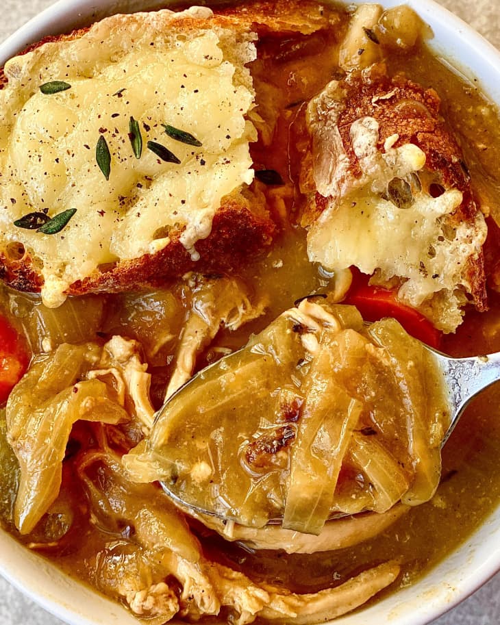 French Onion Chicken Soup Recipe | The Kitchn