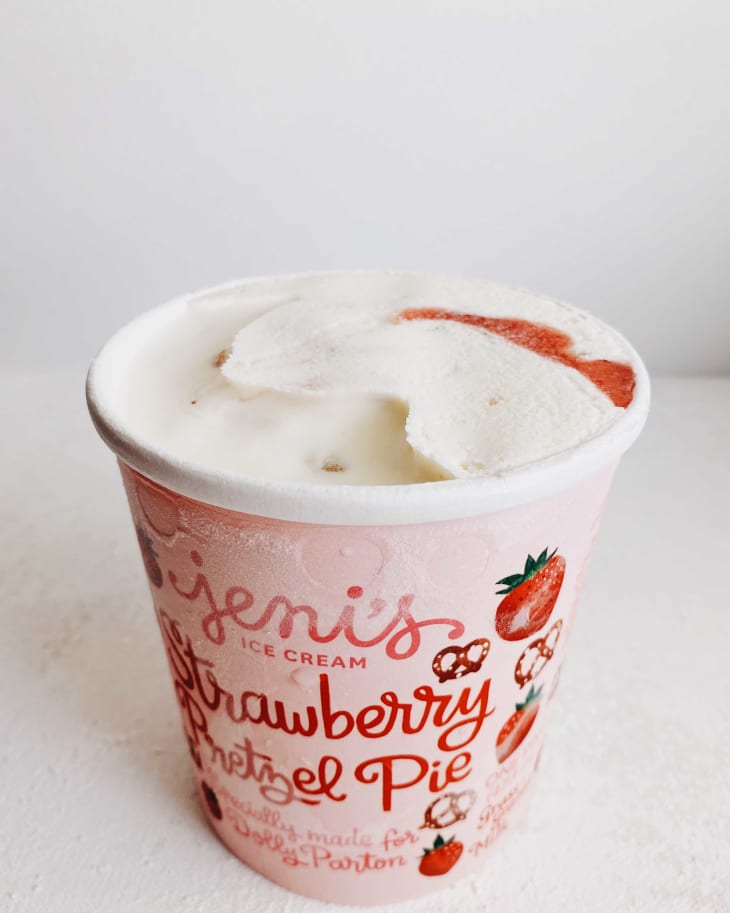 Dolly Parton's Strawberry Pretzel Pie Ice Cream Is Back at Jeni's The