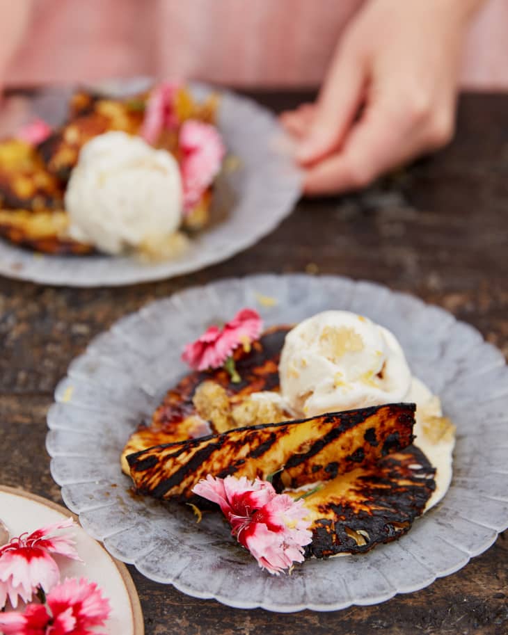Grilled Pineapple with Ice Cream Recipe The Kitchn