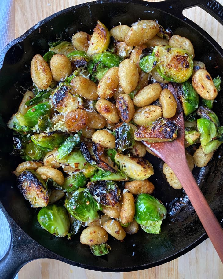 Crisp Gnocchi with Brussels Sprouts Brown Butter New York Times