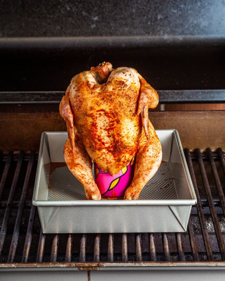 Beer can chicken top temp