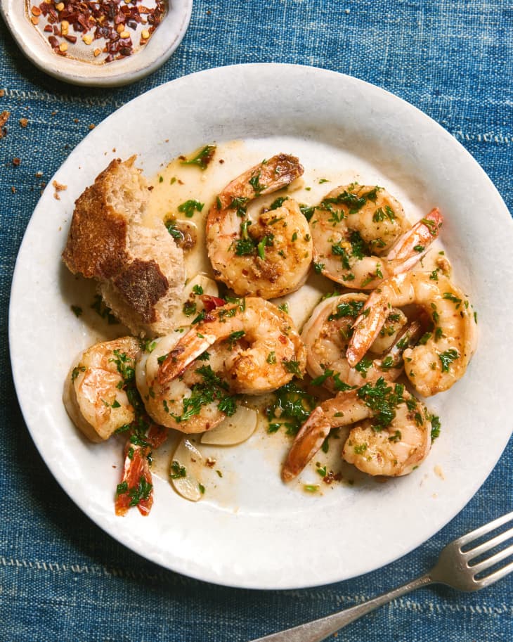 Easy Shrimp Scampi The Kitchn 