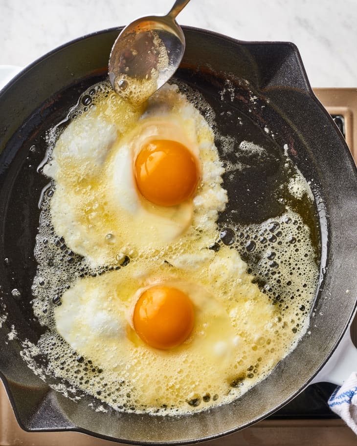 ButterBasted Eggs Recipe (Buttery) The Kitchn