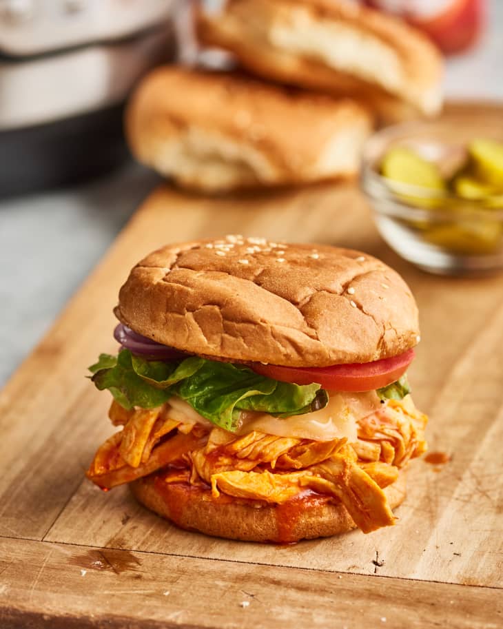 Instant pot sales creamy buffalo chicken