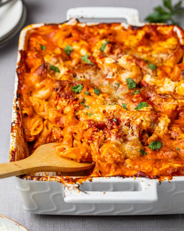 Baked Ziti Recipe (NoBoil) The Kitchn