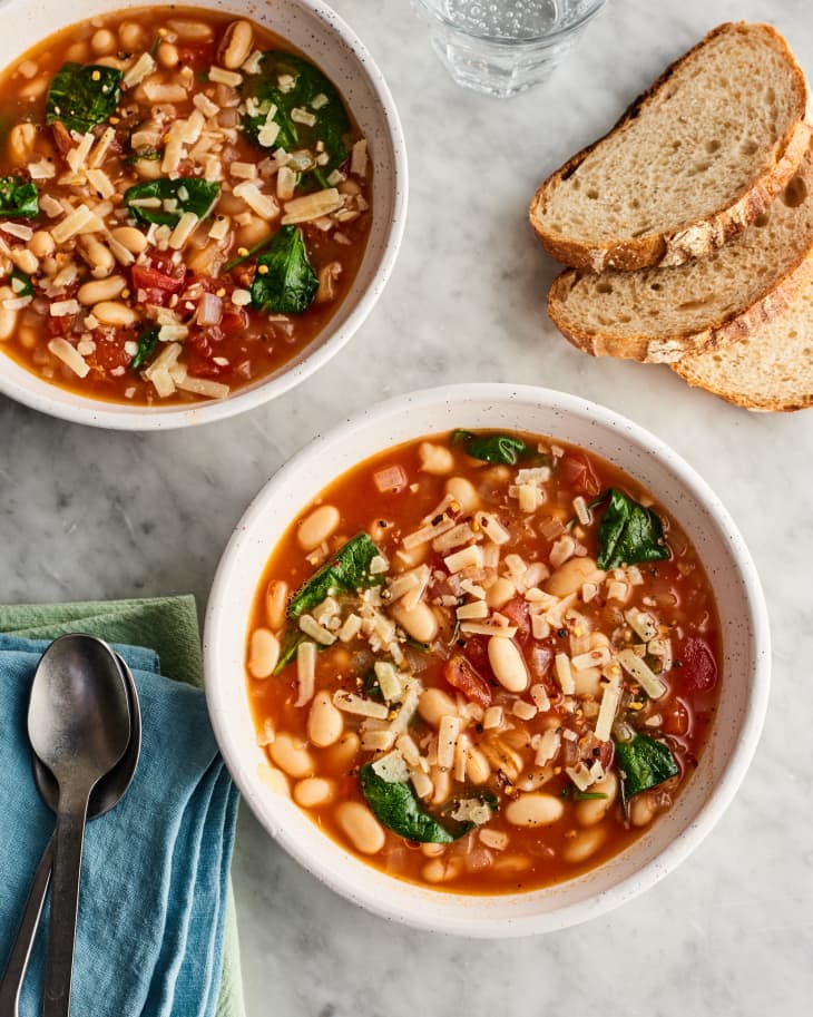 Mediterranean White Bean Soup The Kitchn