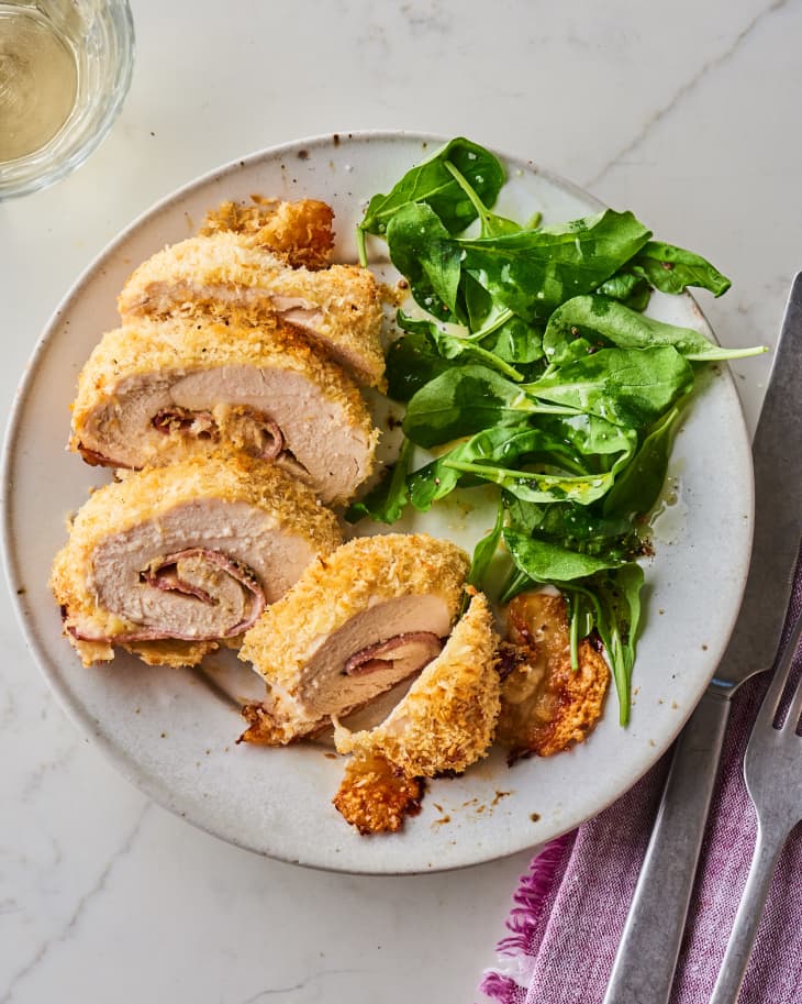 How To Make The Easiest Chicken Cordon Bleu At Home The Kitchn