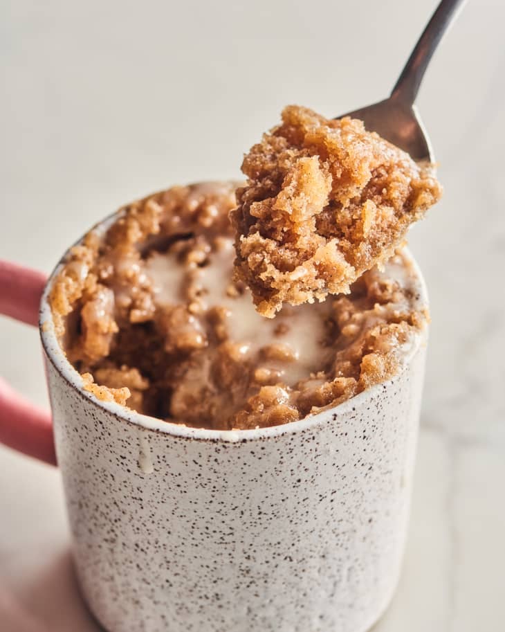 Coffee Cake Mug Cake Recipe (SingleServe) The Kitchn