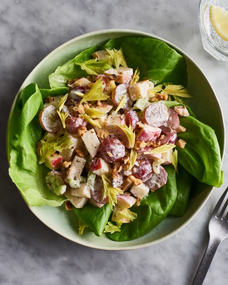Waldorf Salad Recipe (with Mayonnaise or Yogurt) The Kitchn