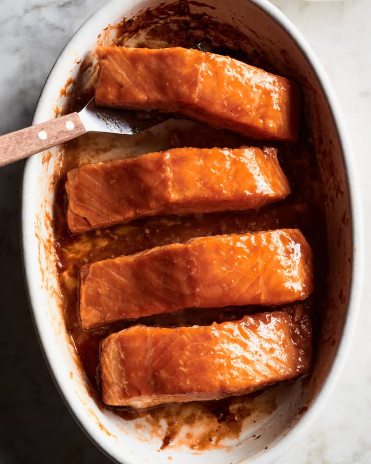 Maple-Glazed Salmon Recipe (Oven-Roasted) | The Kitchn