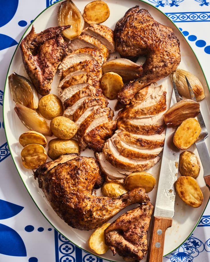 LemonSumac Roasted Chicken Recipe The Kitchn