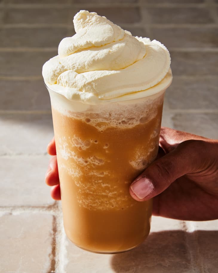 Best Blended Coffee Frappe Recipe Better Than Starbucks The Kitchn