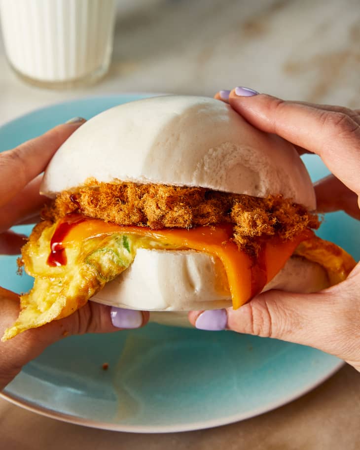 ManTou Egg Sandwich Recipe The Kitchn