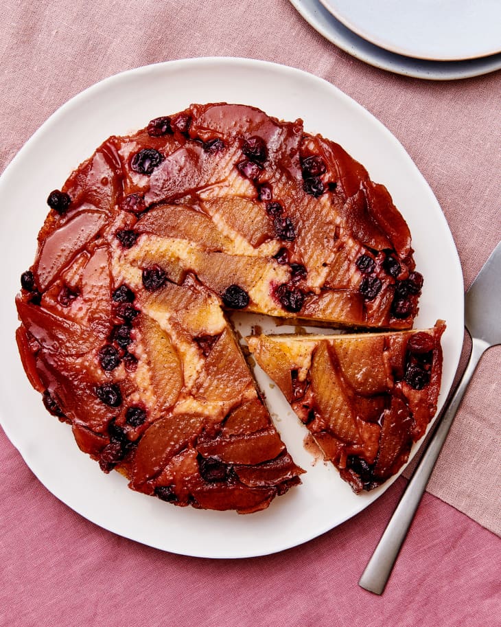 Apple Cranberry Upside-Down Cake (One-Bowl) | The Kitchn