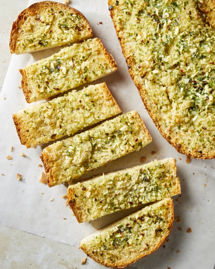 Homemade hotsell garlic bread