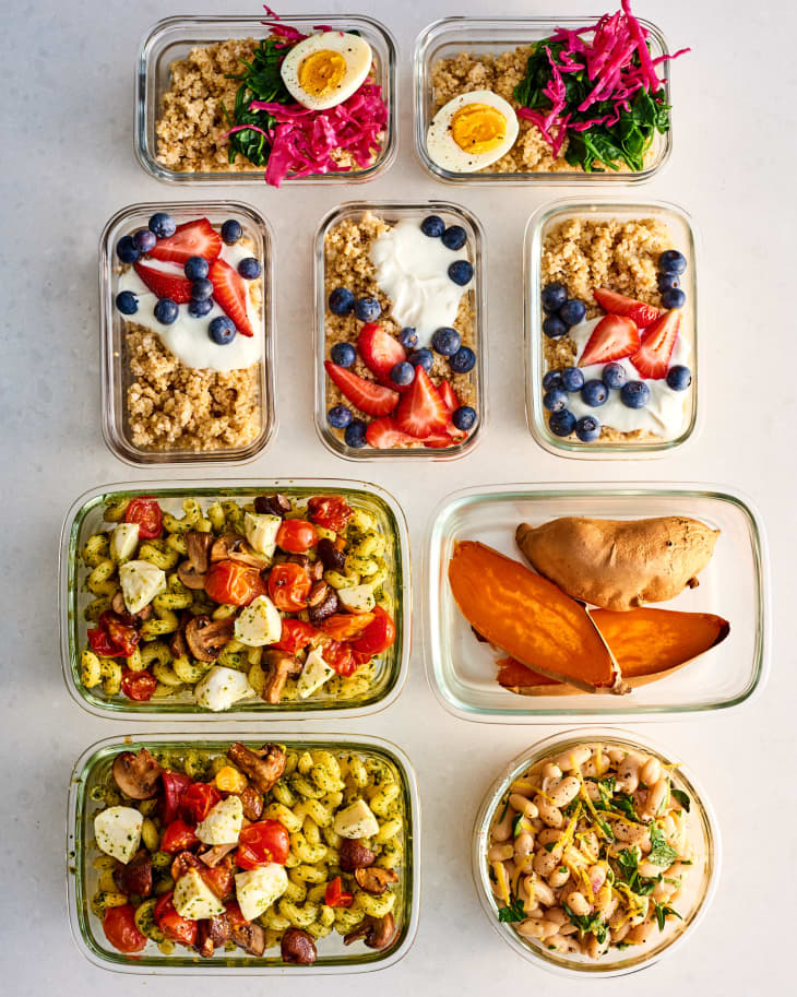 Meal Prep Plan: How I Prep a Week of Meals for One in Just Over an Hour ...