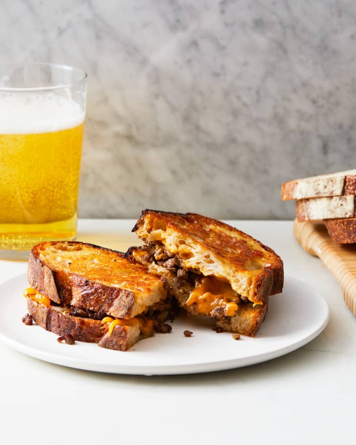 Sloppy Joe Grilled Cheese Recipe The Kitchn
