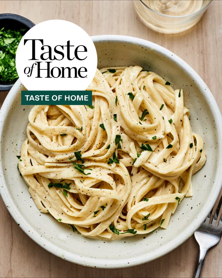 I Tried Taste of Home's Fettuccine Alfredo Recipe The Kitchn