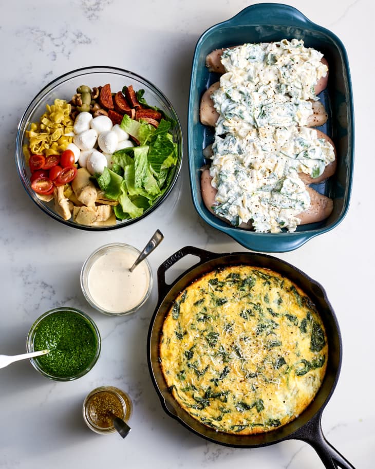 Meal Prep Plan: A Week of Spring-Inspired Low-Carb Meals | The Kitchn