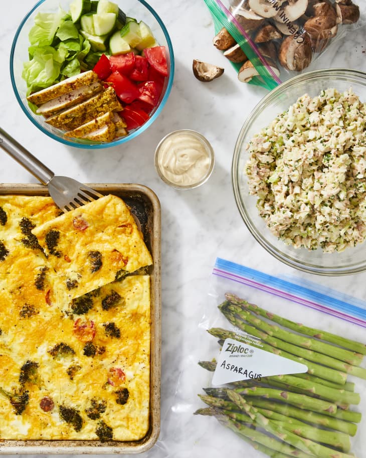 How I Prep a Week of LowCarb, HighProtein, Sheet Pan Meals The Kitchn