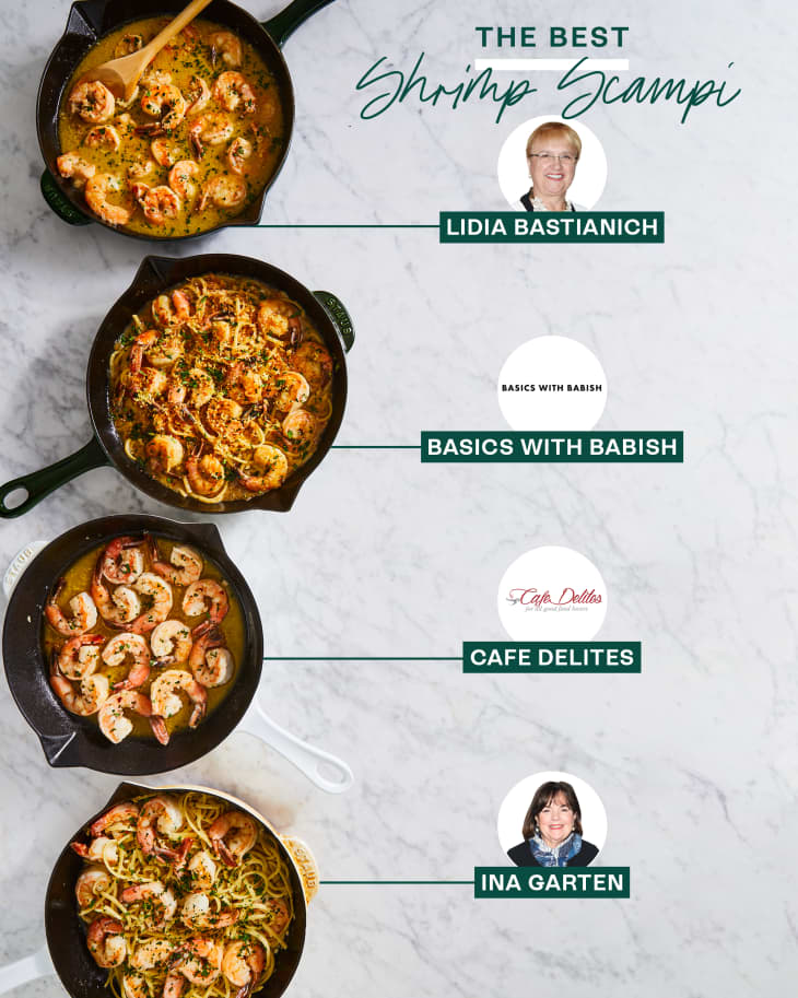 I Tried 4 Popular Shrimp Scampi Recipes and the Winner Was Buttery