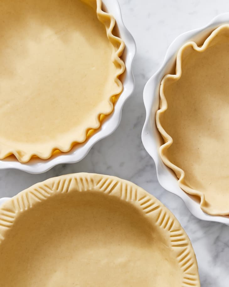 How to Crimp Pie Crust Like a Pro Baker The Kitchn