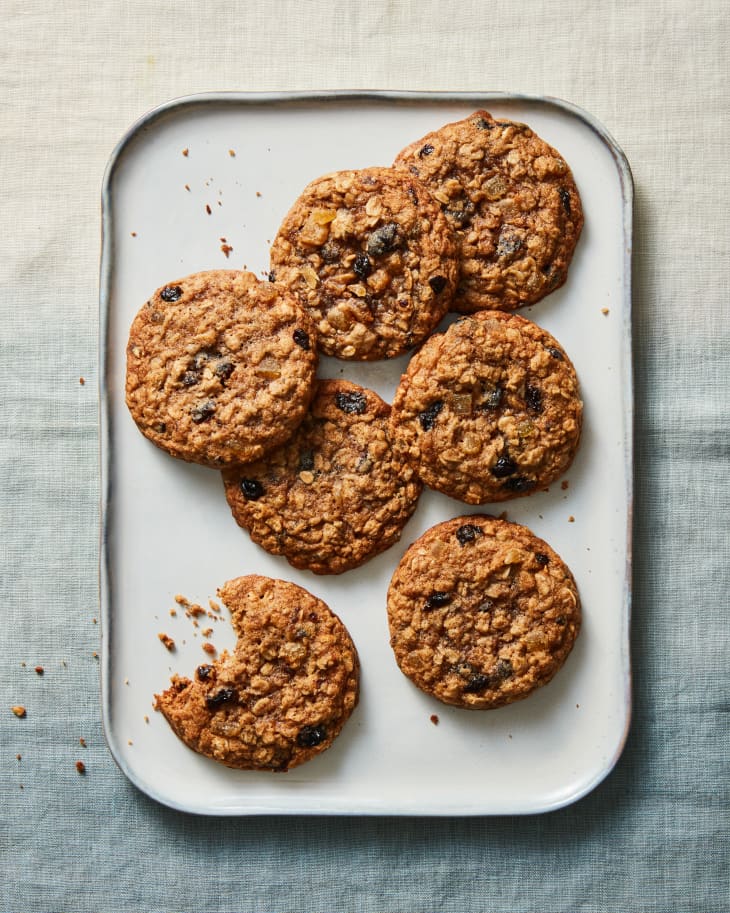 Oatmeal Cookies with Cherries and Ginger Recipe The Kitchn