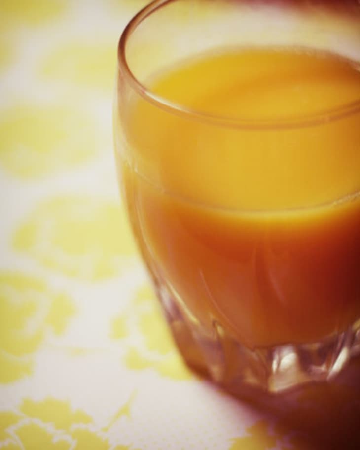 How long is orange juice good after on sale opening