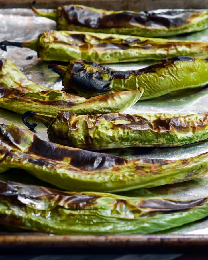 How To Roast and Freeze Green Chiles The Kitchn