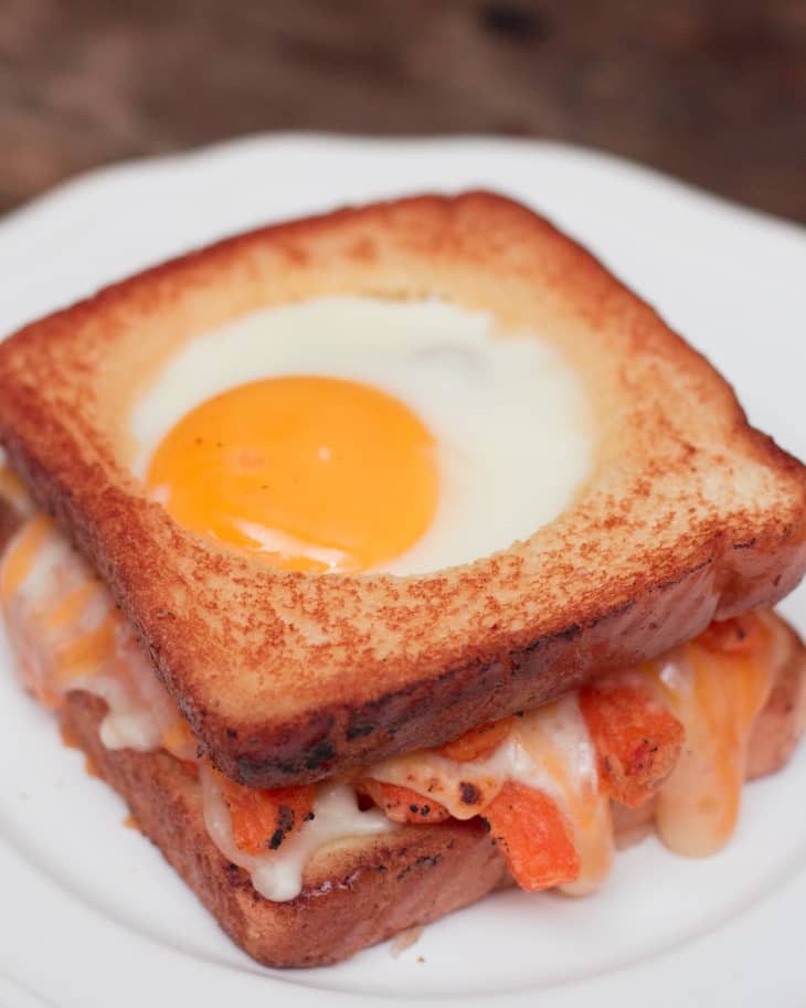 Recipe Grilled Cheese Breakfast Sandwich The Kitchn