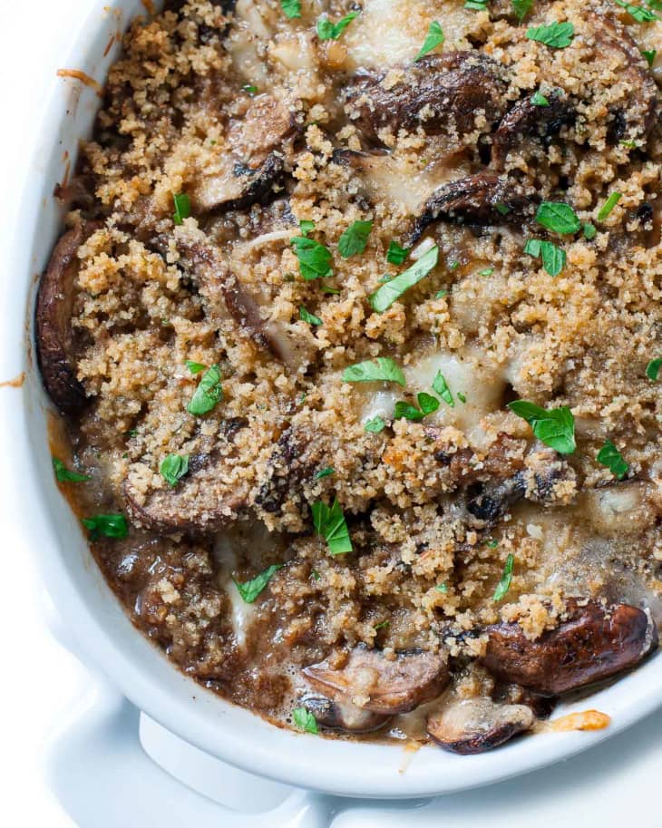 Mushroom Casserole Recipe Peas and Crayons The Kitchn