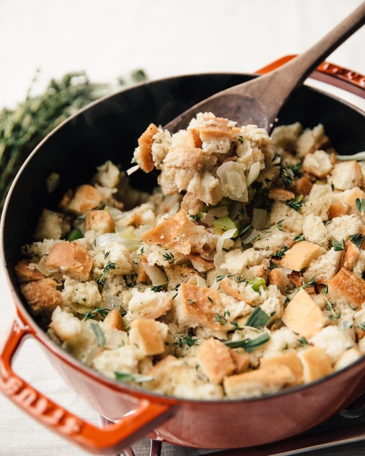 Stovetop Stuffing Recipe How to Make Stuffing on the Stove The Kitchn