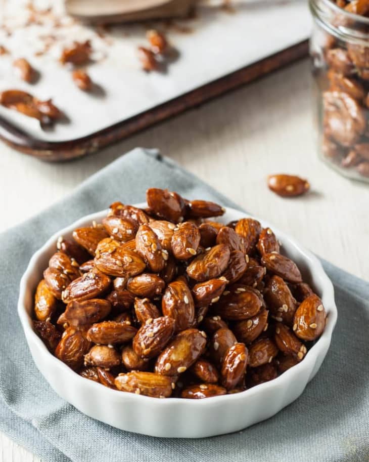 Recipe: Maple-Tamari Roasted Almonds | The Kitchn