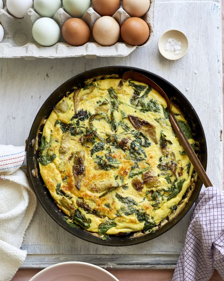 Spinach and Artichoke Frittata The Kitchn