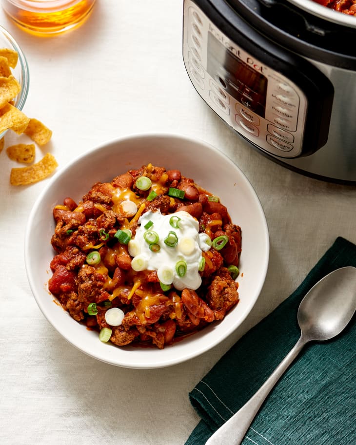 How To Make Easy Instant Pot Chili in 1 Hour The Kitchn