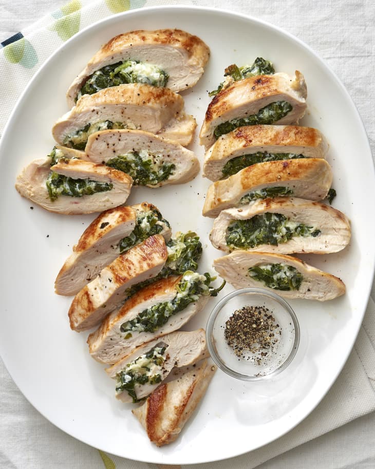 Stuffed Chicken Breast Recipe (With Spinach & Cheese) | The Kitchn